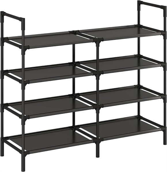 Shoe rack without cover